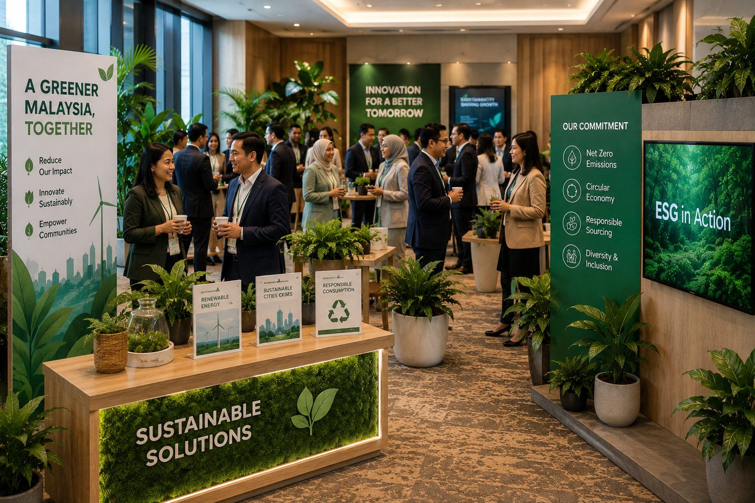 An ESG Malaysia-aligned event with sustainable event design.
