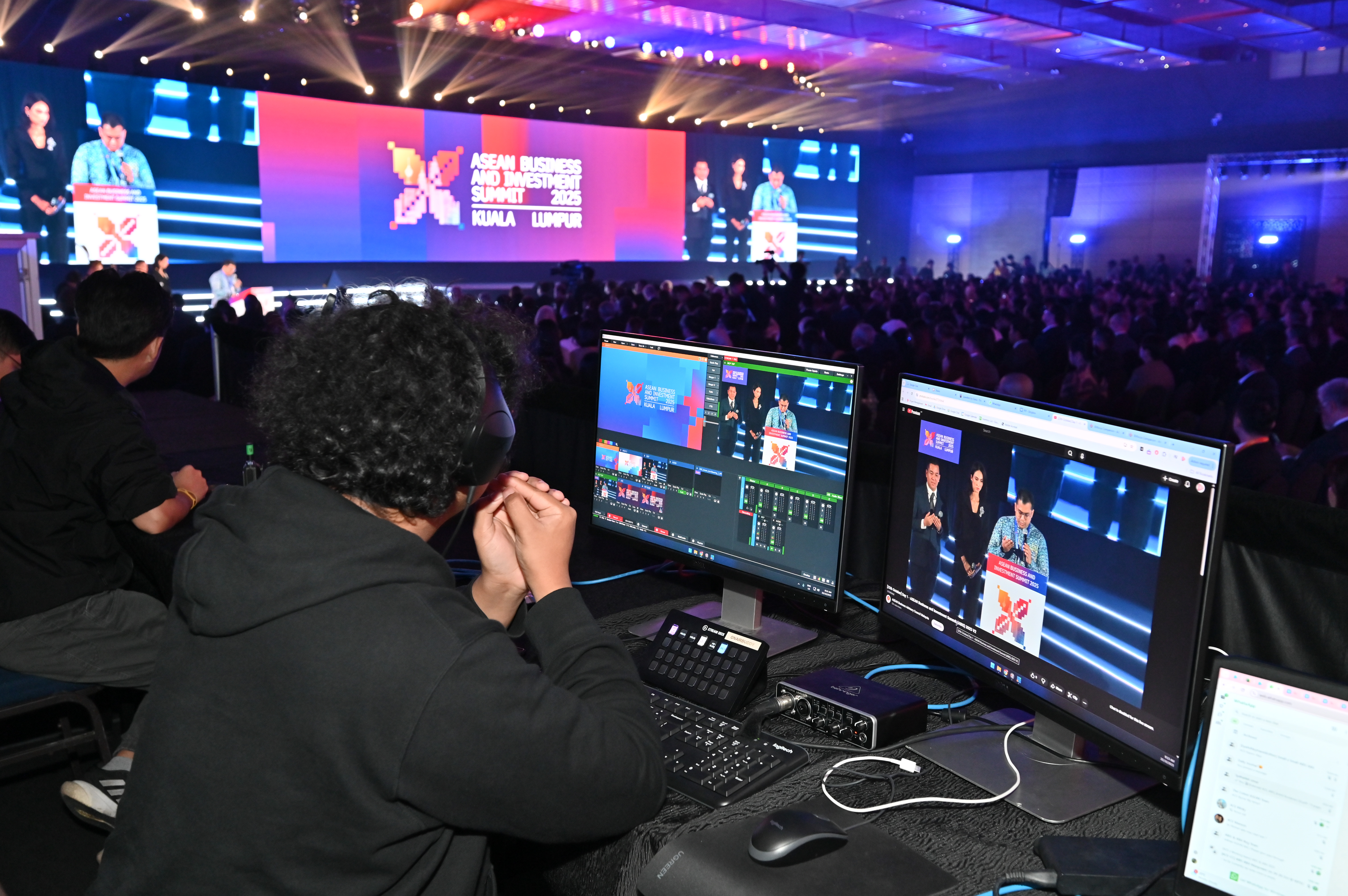 Full-service event management services timeline for a corporate event in Malaysia.