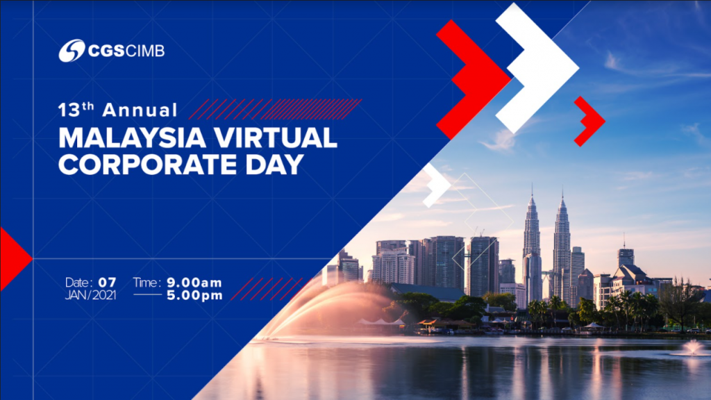 CGS-CIMB 13TH ANNUAL MALAYSIA VIRTUAL CORPORATE DAY | Above Creative Events