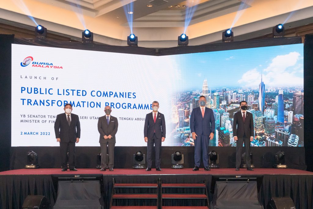 Launch of Public Listed Companies (PLCs) Transformation Programme