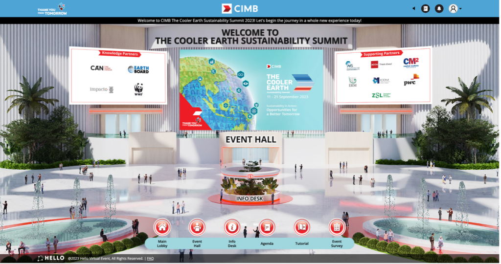 THE COOLER EARTH SUSTAINABILITY SUMMIT 2023 | Above Creative Events
