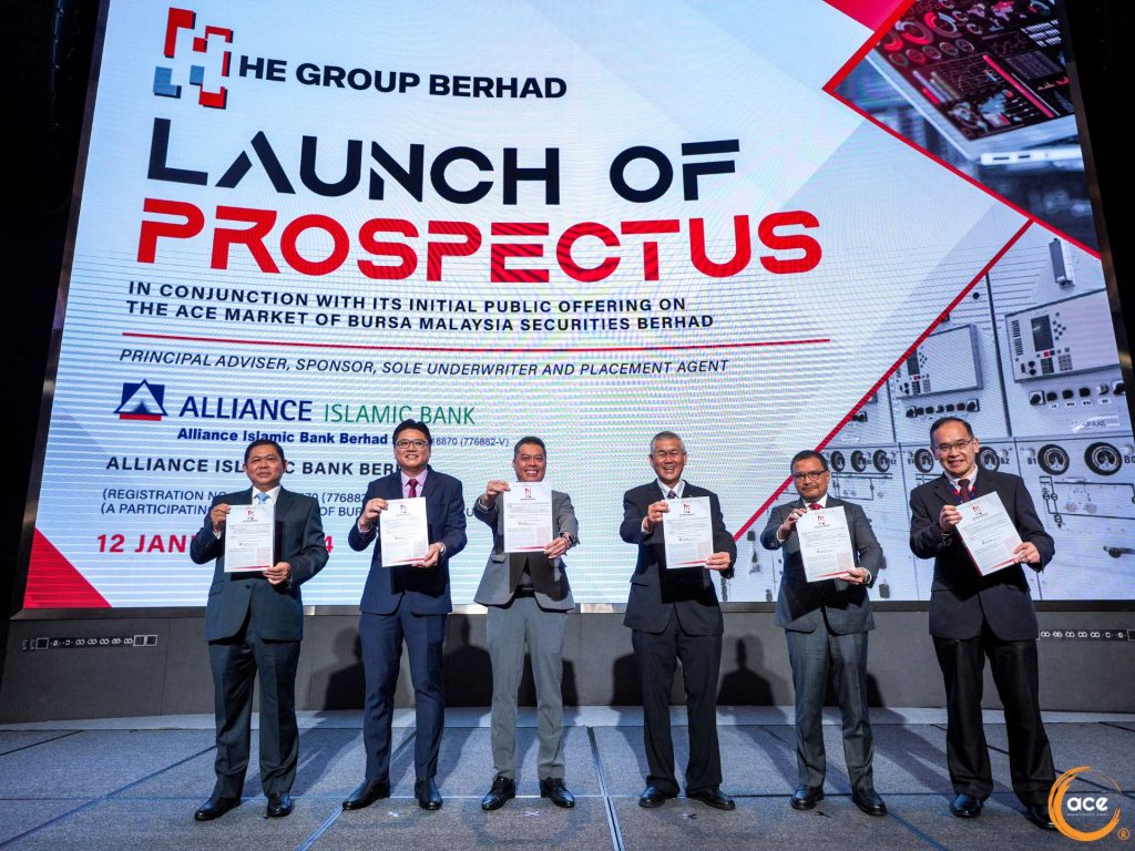 HE GROUP BERHAD LAUNCH OF PROSPECTUS | Above Creative Events