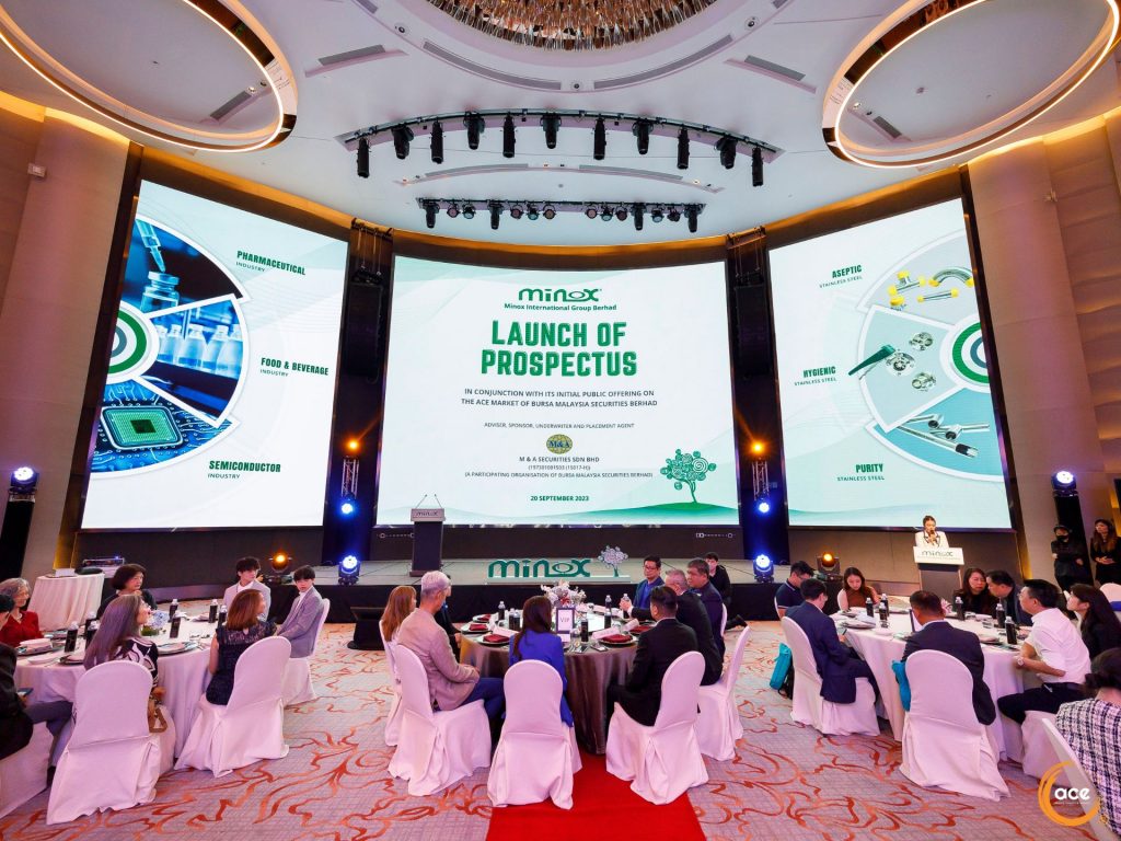 MINOX INTERNATIONAL GROUP BERHAD PROSPECTUS LAUNCH | Above Creative Events