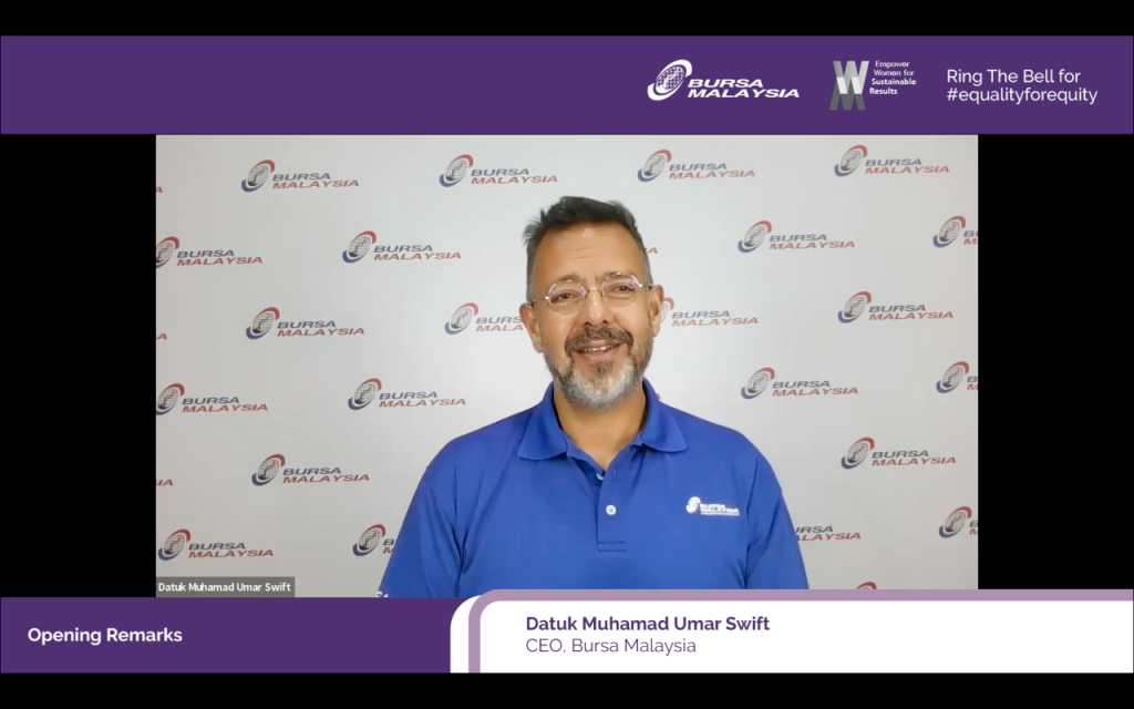 Opening Remarks Ring The Bell for #equalityforequity