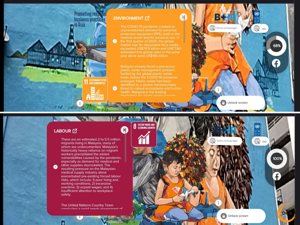 UNDP B+HR Mural Media Launch